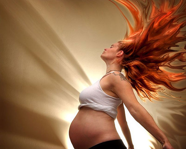 Окраска волос во время беременности