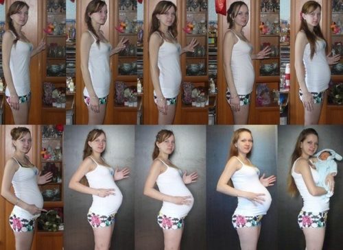 Когда должен расти живот при беременности thumbnail
