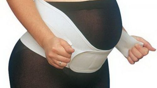 Как правильно надевать бандаж при беременности фото пошагово