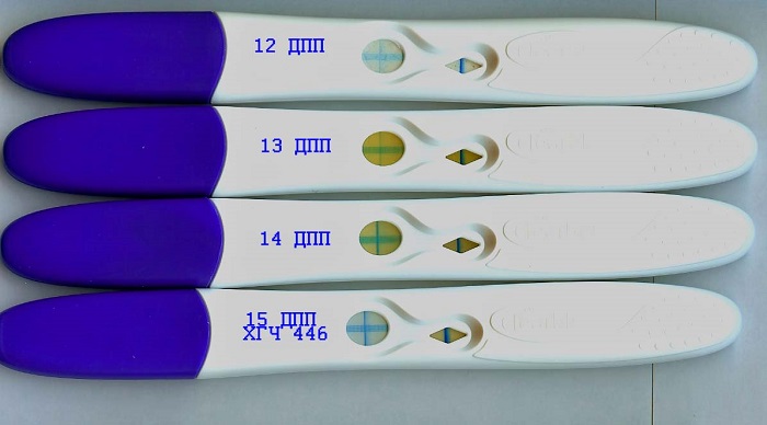 Что означает на тесте для беременности вторая нечеткая полоска