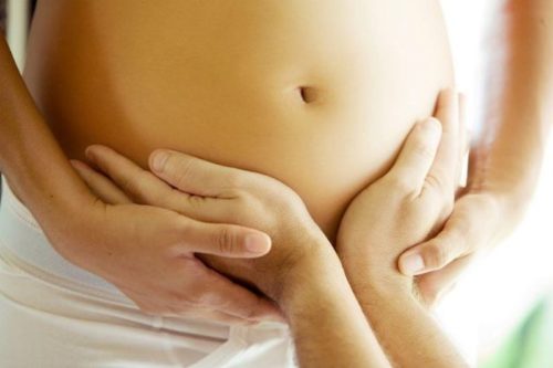 Как во время беременности опускается живот
