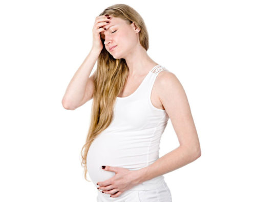 Колит живот при беременности на ранних