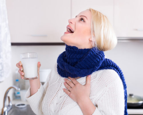 Чем полоскать рот при беременности когда болит горло