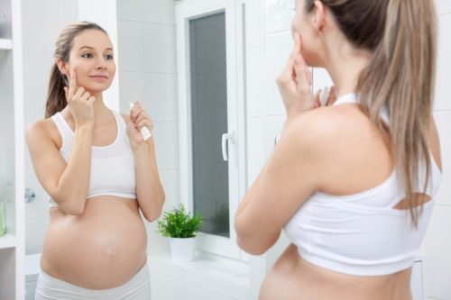 Болит кожа на лице беременность