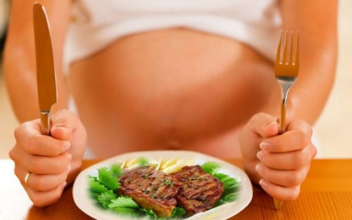При беременности не хочется есть мясо